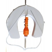 Man Over Board Package. Lifebuoy, Light and bracket